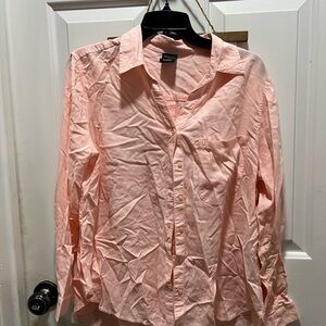 Old Navy Pink Button-Up Shirt
